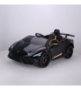 Auto elettrica lamborghini huracan nera GVC-5673