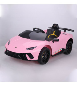 Auto elettrica lamborghini huracan rosa GVC-5675