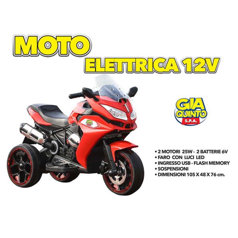 Moto Elettrica 12v Speed...