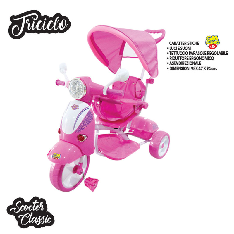 Triciclo Scooter Vespina...