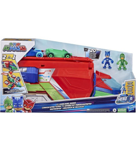 Pj masks camion extra totem trasformabile con 2 auto e 2 statuette