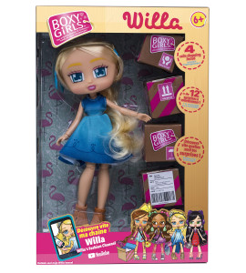 Boxy girls willa con bambola omaggio 18x27x8cm