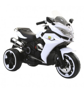 Moto Elettrica 12v Speed Light Con 3 Ruote Bianca GVC-5288